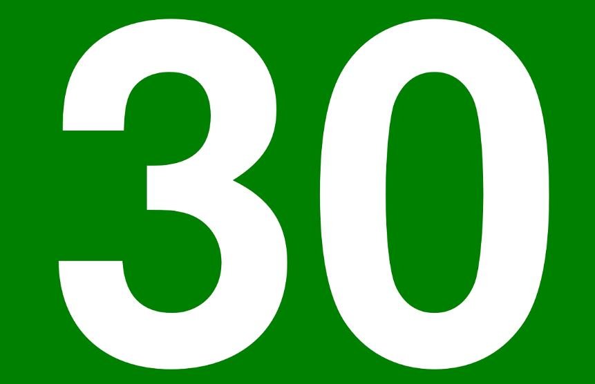 Numerologie 30: Nummer Betekenis en Symbolen Numerologie 30