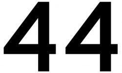 Numerologie 44