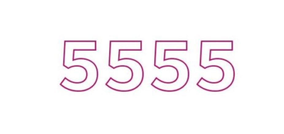 Numerologie 5555