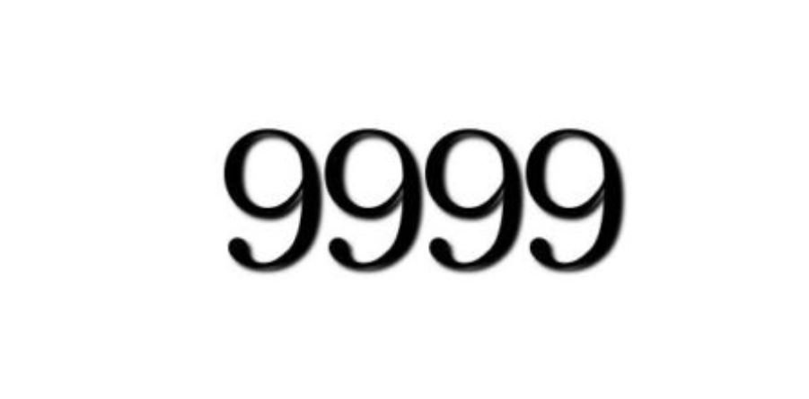 Numerologie 9999