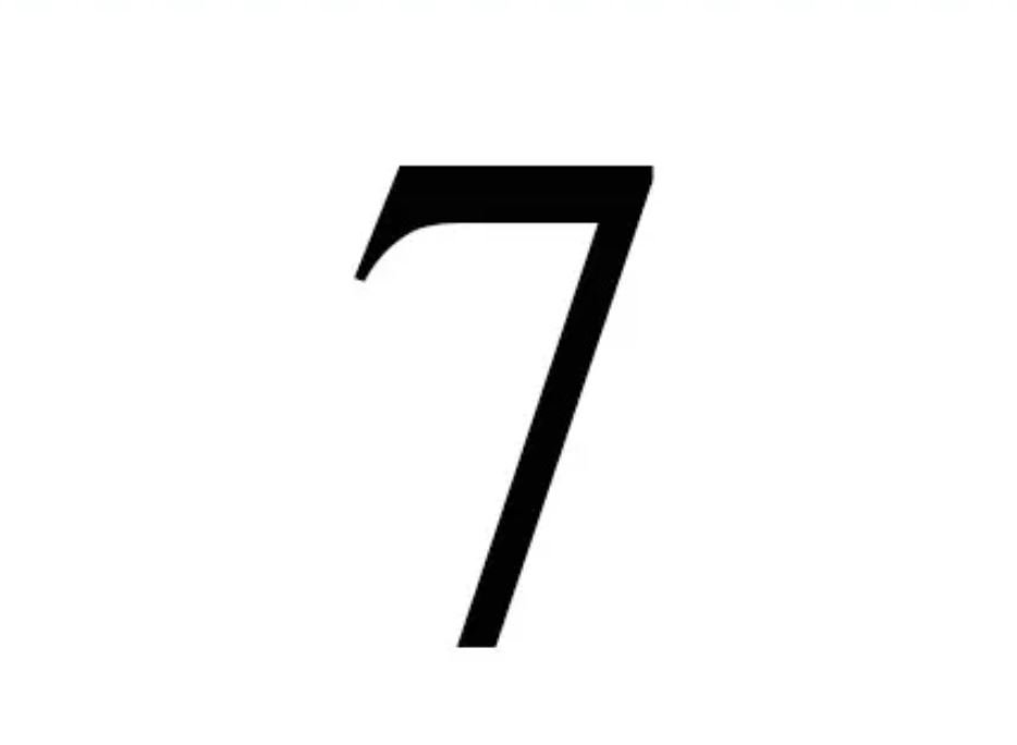 7 Betekenis