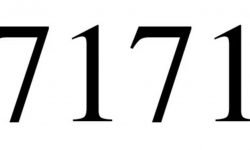 Numerologie 7171: Nummer Betekenis en Symbolen Numerologie 7171