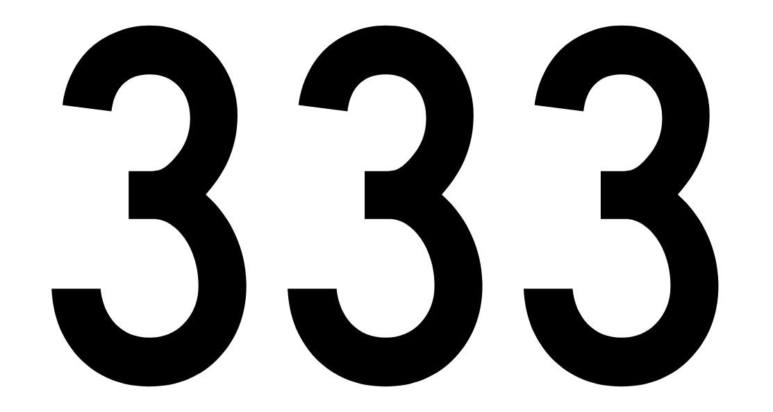 333 Betekenis