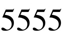 5555 Betekenis: Boodschap en Liefde