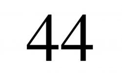 44 Betekenis