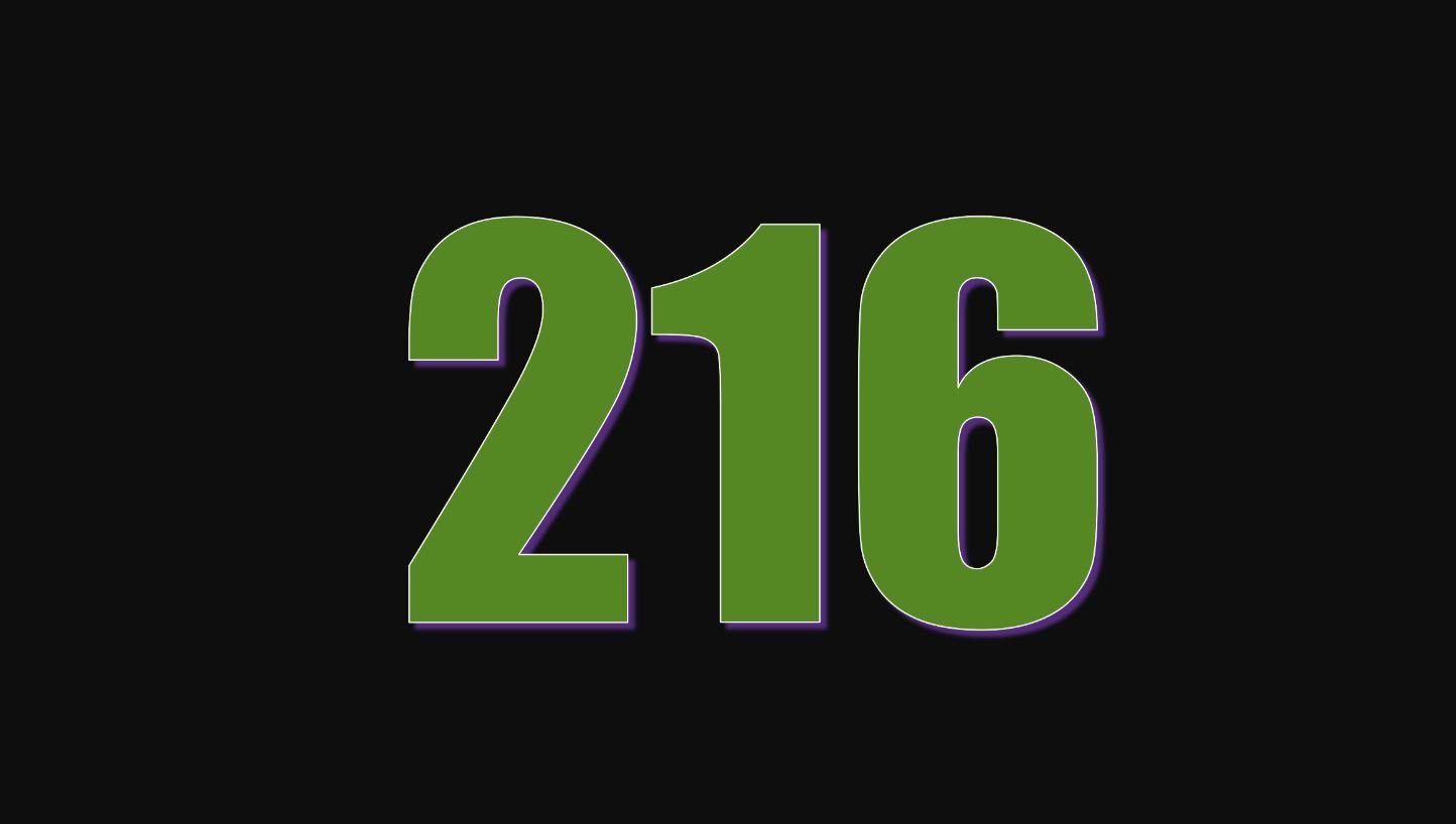 Numerologie 216