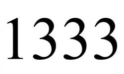 1333 Betekenis: Boodschap en Liefde