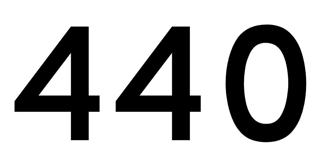 440 Betekenis